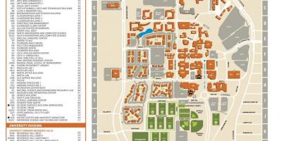 Університет Техасу в Далласі карті